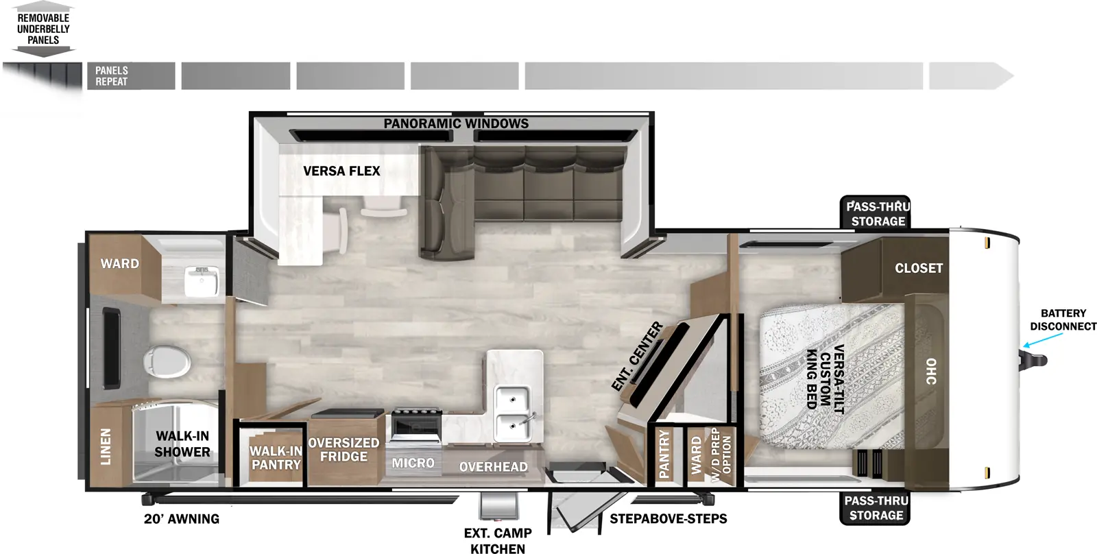 Salem 26RBS Floorplan